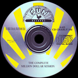 Elvis Presley Various CDs The Complete Million Dollar Session (Charly Redords, England) - Elvis Presley Various CDs