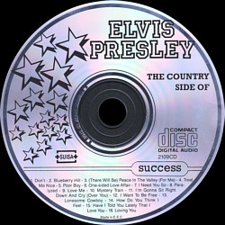 The Country Side Of Elvis Presley - Success 1989 - Elvis Presley Various CDs