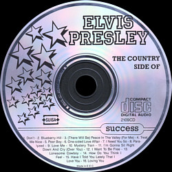 Elvis Presley Various CDs The Country Side Of Elvis Presley - Success 1989 - Elvis Presley Various CDs