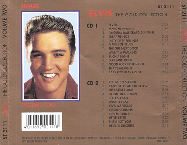 Elvis Presley Various CDs The Gold Collection - Elvis Presley Various CDs