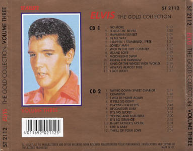 Elvis Presley Various CDs The Gold Collection - Elvis Presley Various CDs