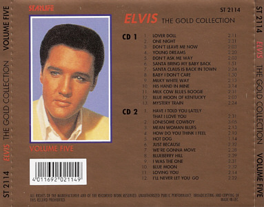Elvis Presley Various CDs The Gold Collection - Elvis Presley Various CDs
