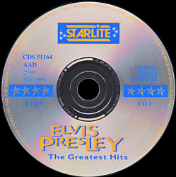 Elvis Presley Various CDs The Greatest Hits (Starlite) - Elvis Presley Various CDs