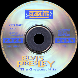 Elvis Presley Various CDs The Greatest Hits (Starlite) - Elvis Presley Various CDs