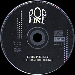 The Hayride Shows (UK 1994 Popfire 447851-2) - Elvis Presley Various CDs