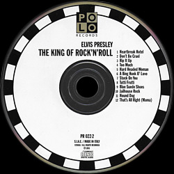 The King Of Rock 'n' Roll  - Polo Records Italy 1993 - Elvis Presley Various CDs