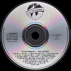 The Legend (World Star Collection) - Elvis Presley Various CDs