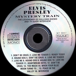 The Legendary Ed Sullivan Shows - Elvis Presley Various CDs