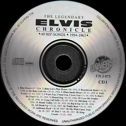 The Legendary Elvis Chronicles (Univers) - Elvis Presley Various CDs