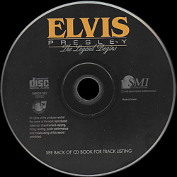 The Legend Begins (Select Music International) - Elvis Presley Various CDs