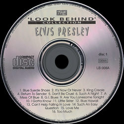 The Look Behind Collection - Elvis Presley Various CDs