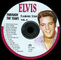 Through The Years Vol. 9 Picture Disc - Elvis Presley Various CDs