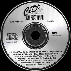 Elvis Presley Various CDs Trouble (World Music / CeDe International) - Elvis Presley Various CDs