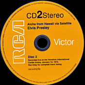Aloha From Hawaii - Elvis Presley CD FTD Label