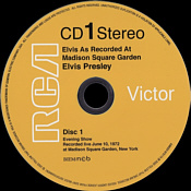 Elvis As Recored At Madison Square Garden - Elvis Presley CD FTD Label
