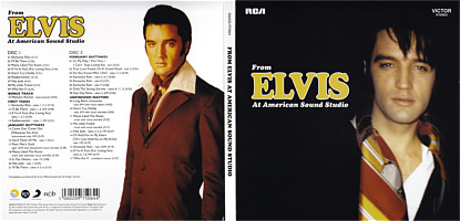 From Elvis At American Sound Studios - Elvis Presley CD Info FTD Label