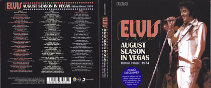 August Season In Vegas - Elvis Presley CD FTD Label