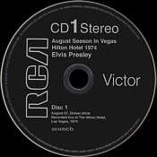 August Season In Vegas - Elvis Presley CD FTD Label