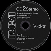 August Season In Vegas - Elvis Presley CD FTD Label