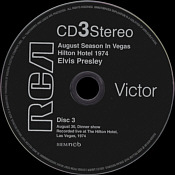 August Season In Vegas - Elvis Presley CD FTD Label