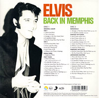 Elvis Back In Memphis - Elvis Presley CD Info FTD Label