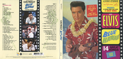 Blue Hawaii - Elvis Presley CD Info FTD Label