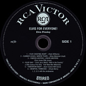 Elvis For Everyone - Elvis Presley CD FTD Label
