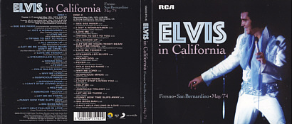 Elvis In California - Elvis Presley CD FTD Label