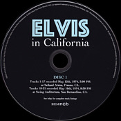 Elvis In California - Elvis Presley CD FTD Label