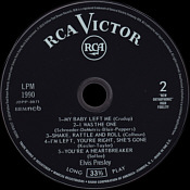 For LP Fans Only - Elvis Presley CD FTD Label