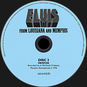 From Louisiana And Memphis - Elvis Presley CD FTD Label