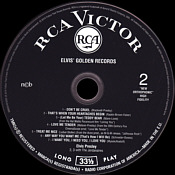 Elvis' Golden Records - Elvis Presley CD FTD Label