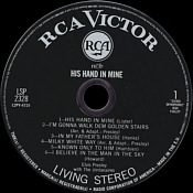 His Hand In Mine - Elvis Presley FTD CD