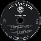 His Hand In Mine - Elvis Presley FTD CD