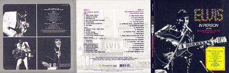 Elvis In Person At The International Hotel, Las Vegas - E?s Presley FTD CD