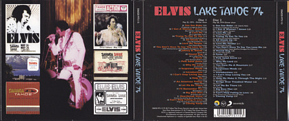 Lake Tahoe '74 - Elvis Presley CD FTD Label