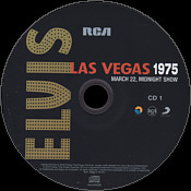 Las Vegas 1975 - Elvis Presley CD FTD Label