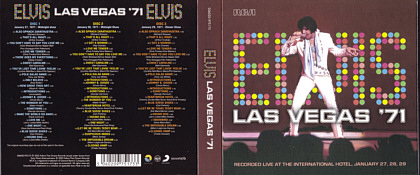 Las Vegas '71 - Elvis Presley CD FTD Label