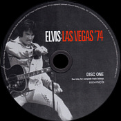 Las Vegas '74 - Elvis Presley CD FTD Label
