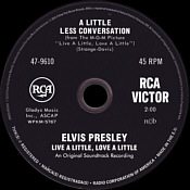 Live A Little, Love A Little - Elvis Presley CD FTD Label