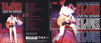 Elvis Live In Vegas - August 26, 1969 Dinner Show - Elvis Presley FTD CD