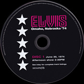 Omaha, Nebraska '74 - Elvis Presley CD FTD Label