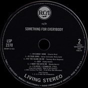 Something For Everybody - Elvis Presley CD FTD Label