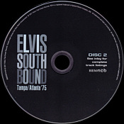 South Bound - Tampa/Atlanta '75  - Elvis Presley CD FTD Label