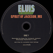 Spirit Of Jackson, MS - Elvis Presley CD FTD Label