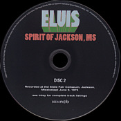 Spirit Of Jackson, MS - Elvis Presley CD FTD Label