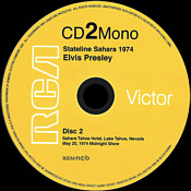 Stateline Sahara 1974 - Elvis Presley CD FTD Label