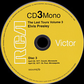 Elvis The Last Tours Vol. 3 -  Elvis Presley CD FTD Label