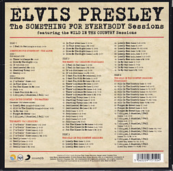 The Something For Everybody Sessions - Elvis Presley CD FTD Label