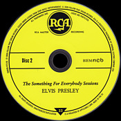 The Something For Everybody Sessions - Elvis Presley CD FTD Label